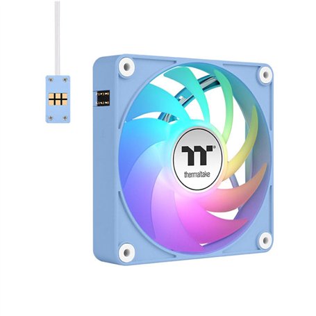 Ventillateur de cabine THERMALTAKE CL-F196-PL12BU-A Ø 12 cm (3 Unités)
