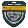 Jagwire 2X Sport Shift Kit Gaines et câbles de dérailleur Adulte Unisexe