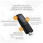 Zyxel Adaptateur USB WiFi 6 AX1800 – Support MU-MIMO, OFDMA pour Une expérience réseau sans décalage. Sécurité avancée du crypta
