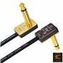WORLDS BEST CABLES 2 unités – 50 cm – Pédale, effets, patch et câble d'instrument fabriqué sur mesure à partir de fil Mogami 231