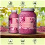 Rose Bain de Sel 1300g - Sel de Mer Huile Essentielle de Palissandre Naturel - Sel de Bain Naturel Roses pour Bien Dormir - Soul