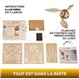 UGEARS Vif d'or Harry Potter Puzzles 3D pour Adultes à Construire - Puzzles 3D en Bois pour Adolescents - Puzzle 3D Harry Potter
