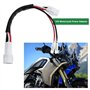 OTOTEC Câble Adaptateur d'alimentation Moto 12 V Compatible avec Yamaha Tenere XTZ 700 2018-2023 Prise