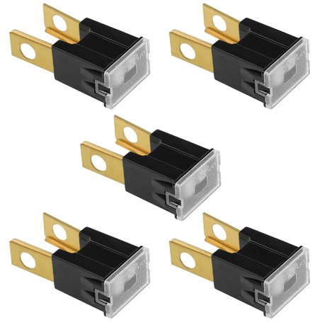 EMSea 5pcs Fusible Automobile Monté sur Palettes 32V 80A Terminal Mâle Fusionnée Bloc J de la Lame pour Véhicules Automobiles Ca
