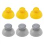 EMSea 6pcs Capuchons de Joysticks Analogiques Remplacement Compatible avec Nintendo GameCube Contrôleur Accessoires de Couvertur