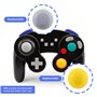 EMSea 6pcs Capuchons de Joysticks Analogiques Remplacement Compatible avec Nintendo GameCube Contrôleur Accessoires de Couvertur