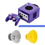 EMSea 6pcs Capuchons de Joysticks Analogiques Remplacement Compatible avec Nintendo GameCube Contrôleur Accessoires de Couvertur