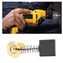 YINETTECH 2 paires Balais de Charbon Moteur Compatible avec Mastercraft MAH1500P Ramm-Bo 1500-P Alpha-Tools AH1500 Accessoires p