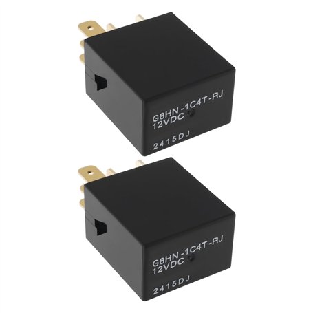 VGOL Lot de 2 Relais Moto 5 Broches G8HN-1C4T-RJ Compatible avec Omron Et Compatible avec Wuyang