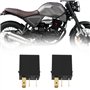 VGOL Lot de 2 Relais Moto 5 Broches G8HN-1C4T-RJ Compatible avec Omron Et Compatible avec Wuyang