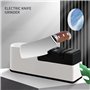 Yweyyerw Aiguiseur de Couteaux éLectrique USB AffûTeur RéGlable Automatique 3 éTapes pour Couteaux Ciseaux AffûTeur Domestique