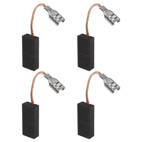 eMagTech 2 paires Balais de Charbon de Tondeuse à Gazon Compatible avec Bosch Rotak 320 ER 32-12 Pièces de Rechange de Moteur Él