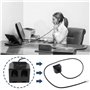 eMagTech Lot de 2 adaptateurs de formation téléphonique en Y RJ9 4P4C - Répartiteur de tête en cristal compatible avec Cisco - C