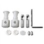 IMCCZONY Kits de Fixation pour Toilettes Suspendues Vis de Fixation Boulons de Fixation Mural Universel Boulons de Fixation pour
