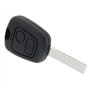 ePathChina® 433 MHz 2 Clé télécommande à 2 boutons avec puce PCF7961 et lame HU83 pour Citroën 73373067C/Peugeot 307 2000-2017