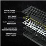 GK61 Clavier de jeu mécanique – 61 touches RVB rétroéclairé LED pour PC/Mac Gamer