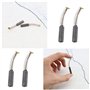 ECSiNG 2 paires de balais de charbon pour moteur électrique - 20 x 6 x 5 mm - Pour scie circulaire, perceuse, marteau perforateu