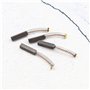 ECSiNG 2 paires de balais de charbon pour moteur électrique - 20 x 6 x 5 mm - Pour scie circulaire, perceuse, marteau perforateu