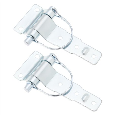 LT Easiyl Lot de 2 charnières amovibles en acier de type D pour remorque