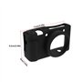 Briny River Étui de protection en silicone souple pour appareil photo Sony ZV1F ZV-1F ZV-1 II Noir