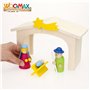 Crèche de Noël Woomax Bois plywood 23 x 16 x 11 cm (4 Unités)