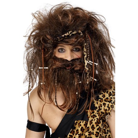 Smiffys Panoplie de l'homme des cavernes fou