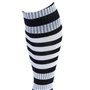 Cercles de chaussettes de football/rugby/hockey pour Homme Noir/rouge