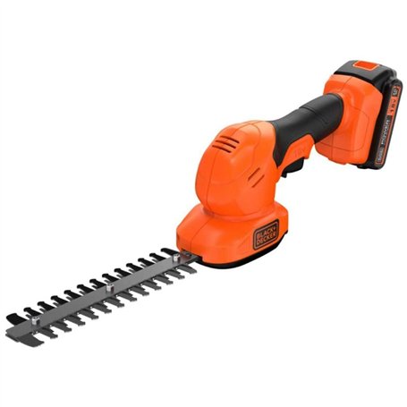 Black+Decker Kit tijera cortacésped + arreglasetos Con una batería 18V 2Ah Litio