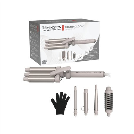 Remington Boucleur à cheveux 5en1 [3 accessoires 13-25mm