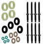 Kit de rondelle Joints d'injecteur de Carburant Rondelles Joints