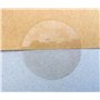 Minilabel 25 mm Rond Brillant Joints Stickers - Transparent (Paquet de 102 Étiquettes) - 25 mm