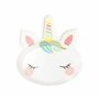 Talking Tables Assiettes en forme de Visage de Licorne