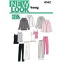 New Look NL6142 Patron de Couture Vêtements de Sport 22 x 15 cm