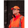 Portwest Hi Vis Bump Cap, colorOrangetalla Taille Unique