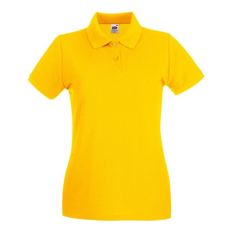 Fruit of the Loom Polo en 100 % coton pour femme - Multicolore - X-Large