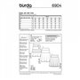 Burda B6904 Patron de Couture Jupe 19 x 13 cm, 34-46