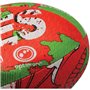 OPTIMUM Optimal Unisexe Équipe du Pays de Galles de Rugby Balles, Multicolore, Midi