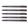 Staedtler Pigment liner stylo à pointe fine Stylos Croquis Dessin de rédaction 0