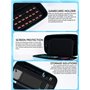 Étui de transport pour console Nintendo Switch 2 (2025) Joy BLUE avec protection d'écran 7,9 pouces, coque rigide avec rangement