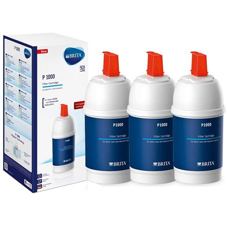 Brita Lot de 3 cartouches de rechange pour robinet de cuisine P1000