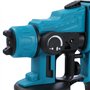 KATSU FIT-Bat 21V Pistolet à Peinture sans Fil 1200ml avec Lumière LED et 3 Buses, Pulvérisateur de Peinture électrique pour Pei