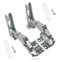 SPARES2GO Hettich Lot de charnières de porte intégrées pour réfrigérateur congélateur (charnières gauche et droite avec codes :