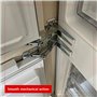SPARES2GO Hettich Lot de charnières de porte intégrées pour réfrigérateur congélateur (charnières gauche et droite avec codes : 
