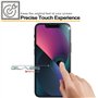 TECHGEAR Verre Trempé iPhone 14, iPhone 13/13 Pro - Protecteur d'Écran en Verre Trempé [2.5D Bord Arrondi] [Dureté 9H] [Clair Cr
