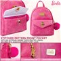 Barbie Sac à Dos Femme, Poches Internes et Compartiments Zippés - Cadeaux Elle