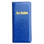 Acclaim Support rigide pour cartes de score de bowling - Aspect cuir synthétique légèrement rembourré - 23 cm x 11 cm - Avec cli
