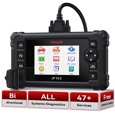iCarsoft bmii Compatible avec BMW & Mini Smart Le Diagnostic Scanner Outil SRS ABS Frein Moteur Reset EBP SAS DPF