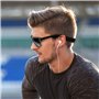 TRIXES Cordon Lunettes Attache en néoprène Extensible Sport Noir pour Lunettes de Soleil