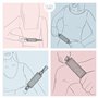 5 cm | Appareil de Massage Rouleau de Massage Musculaire |