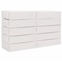 Kurtzy Boite Cadeau Blanche Kraft (Lot de 20) - Boite Carton de 19 x 11 x 4,5 cm - Boite Carton Cadeau Emballage Facile à Assemb